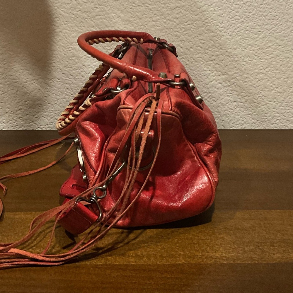 BALENCIAGA Lambskin Leather Small City Twiggy Bag - Picture 5 of 13